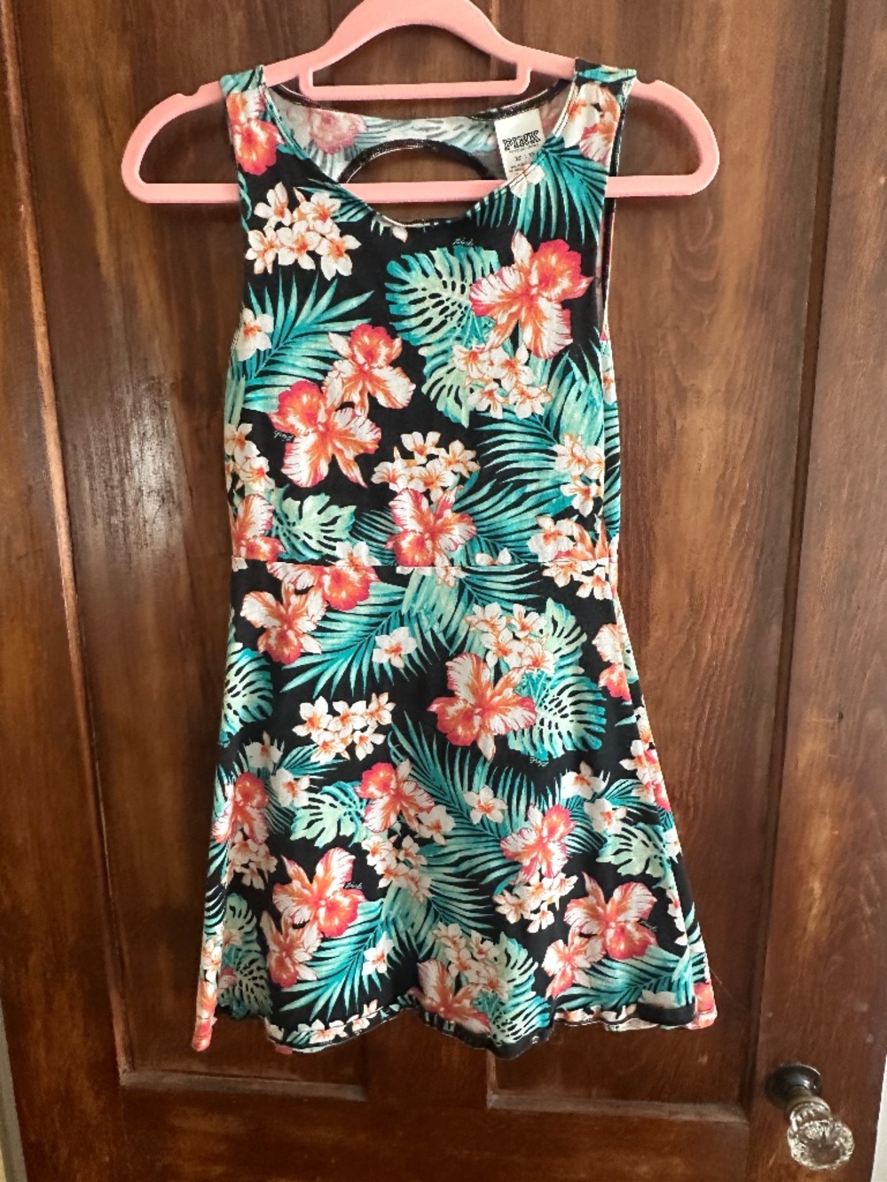 Victoria’s Secret pink women’s floral midi dress xs